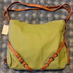KILAMAL Olive Green Soft Faux-Leather Crossbody/Shoulder Bag – NWT
